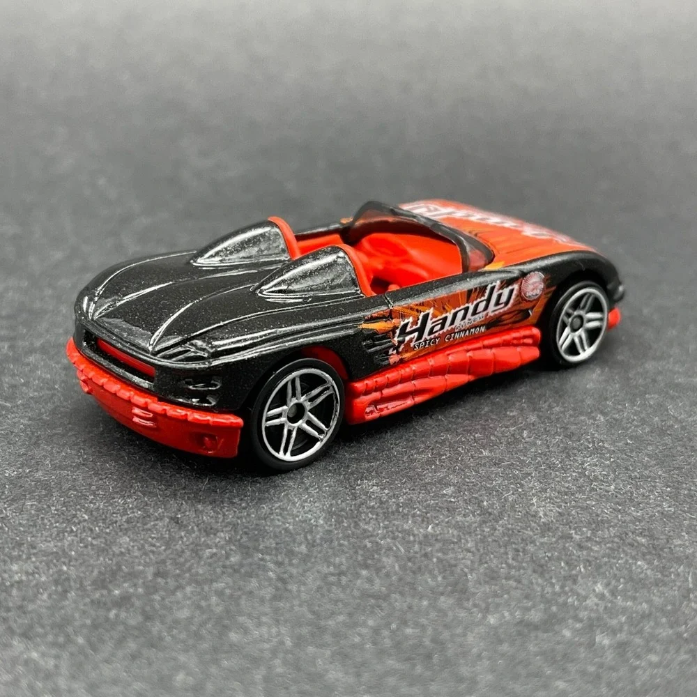 Hot Wheels MX48 Turbo Convertible Sports Car Red Handy Diecast 1/64 Scale Loose